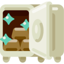 business and finance,security,tool,square,closed,safety,finances,Gold Ingots,safety box,safe box